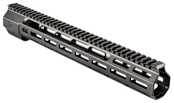 ZEV HG308WEDGE14 Large Frame 308 Rifle Wedge Lock Handguard Aluminum Black Hard Coat Anodized 14.625 in