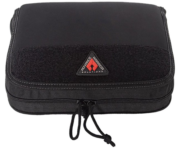 Advance Warrior Solutions SPC10 Single Pistol Case 10 Long Black Durable Soft Fabric Compatible w/ Most Standard Sized Pistols, Handgun Case