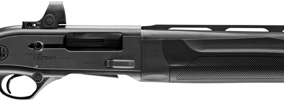 Beretta J32SB18 A300 Ultima 12 Gauge Semi-Auto 3 2+1 28 Black Vent Rib Barrel, RMR Red Dot Mount Steel Receiver, Kick-Off Black Synthetic Stock, Right Hand, Shotgun