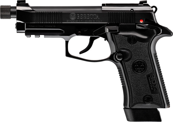 Beretta J80XTU15 80X Cheetah Tactical Compact Frame 380 ACP 15+1 4.40 Black Threaded Barrel, Black Cerakote Optic Ready/Serrated Steel Slide, Black Aluminum Frame w/Pic Rail, Black Textured Grip, Pistol