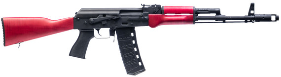 Century RI5042N BFT 5.56x45mm 30+1 16.25 Manganese Phosphate Steel Barrel, Manganese Phosphate Optic Ready Steel Receiver, Matte Red Wood Stock, Black Poly Grip, Rifle