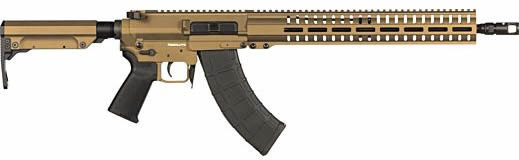 CMMG Resolute 300 MK47 Rifle 76AFCA7-BB, 7.62x39mm, 16.1", Geissele SSA, Burnt Bronze, 30 Rds