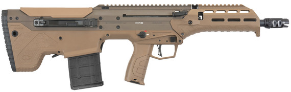 DESERT TECH MDRX Bullpup Rifle DT-MDRX-SFF-AAB-FE, 7.62 NATO, 16", Polymer, FDE, 20 Rds