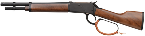 Gforce GFLVR357P Saddlehorn 357 Mag 5+1 12 Black Threaded Barrel & Receiver, Turkish Walnut Stock & Forend, Thread Protector, Pistol