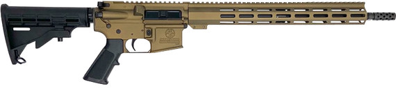 Great Lakes GL15400SSBRZ GL15 400 Legend 5+1 16.50 Stainless Barrel, Bronze Cerakote Pic Rail Aluminum Receiver, M-LOK Handguard, Black Synthetic Stock Black Mil-Spec Grip, Rifle