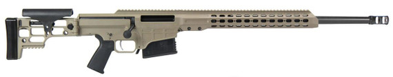 Barrett MRAD Rifle System 15465, 7mm Rem Mag, 24 in Heavy Match Grade Barrel, Bolt-Action, Folding Stock, Adj Match Trigger, FDE Cerakote Finish, 10 Rds