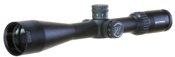 Nightforce SHV 4-14x50mm F1 Rifle Scope C556, First Focal, MOAR Reticle, 30mm, Matte Black Finish
