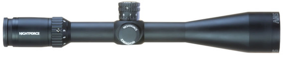 Nightforce SHV 4-14x50mm F1 Rifle Scope C557, First Focal, MIL-R Reticle, 30mm, Matte Black Finish