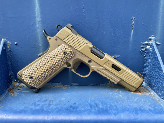 Nighthawk Agent 2 Pistol, 45 ACP, 5", Optics-Cut, Sand Hawk Finish, 8 Rds
