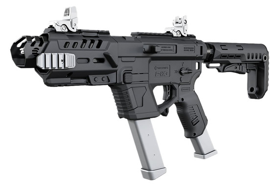 Recover Tactical PIXPBST01 P-IX+Basic PG9 Metal Front Guard Black, Stock