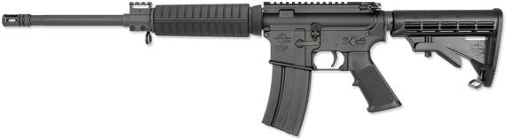 Rock River CAR A4 Carbine SPC1850, 6.8 SPC, 16" Chrome Moly, 6-Position Stock, Black, 30 Rds