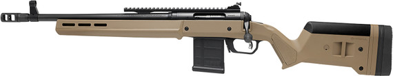 Savage 58195 110 Scout Full Size 5.56 NATO 10+1 16.50 Flat Dark Earth Threaded Barrel, Pic Rail Carbon Steel Receiver, Magpul Hunter Synthetic Stock Left Hand, Rifle