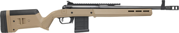 Savage 58198 110 Scout Full Size 300 Blackout 10+1 16.50 Flat Dark Earth Threaded Barrel, Pic Rail Carbon Steel Receiver, Magpul Hunter Synthetic Stock Left Hand, Rifle