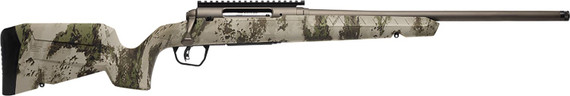 Savage 32302 Axis 2 Pro Compact 243 Win 4+1 20 Gun Metal Bronze Cerakote Heavy Threaded Barrel & Pic Rail Carbon Steel Receiver, Fixed Woodland Camo Synthetic Stock, Right Hand, Rifle