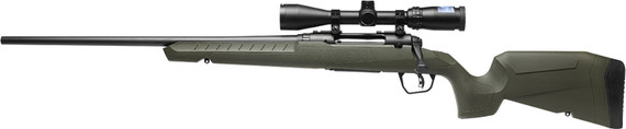 Savage 32192 Axis 2 XP Combo Full Size 30-06 Springfield 4+1 22 Black Sporter Barrel, Black Carbon Steel Receiver Drilled & Tapped, OD Green Fixed Synthetic Stock, Weaver 3-9x40mm Scope, Left Hand, Rifle