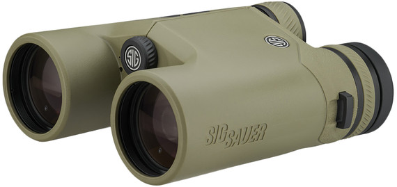 Sig Sauer Electro-Optics SOK6K106 KILO6K HDX Ballistic Rangefinder 10x 42mm Circle Reticle OD Green, Binoculars