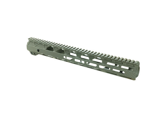 Timber Creek Outdoors G15HGBL Greyman Aluminum 15 M-LOK Handguard for AR-15, Upper Receiver