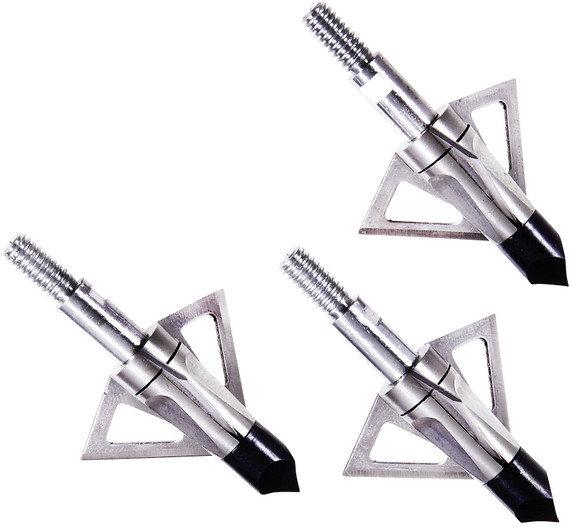Allen 14690 Broadhead Stainless Steel Blades Silver 3 Pack
