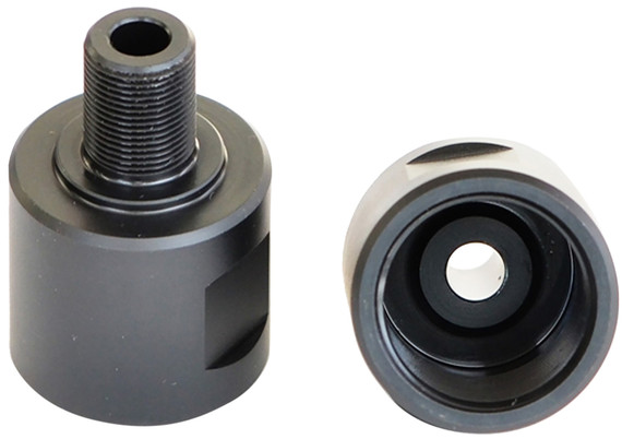 Griffin Armament 24MM5824A Suppressor Mount Thread Adapter 5/8x24 Melonite QPQ Black, Suppressor Accessories
