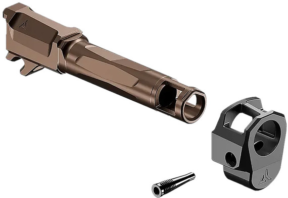 Radian Weapons R0841 Ramjet & Afterburner Combo 9mm Luger Fits Sig Sauer P365, 3.70 Bronze Stainless Steel, Handgun Barrel