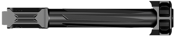 Radian Weapons R0844 Ramjet & Afterburner Combo 9mm Luger Compatible w/Glock 48, Black Stainless Steel, Handgun Barrel