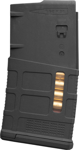 Magpul MAG1429BLK PMAG GEN M3 20 Fits AR10/M110/SR25 Black, Magazine