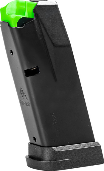Mec-Gar MGHC1200A 12rd 9mm Fits Springfield Hellcat Black Steel, Magazine