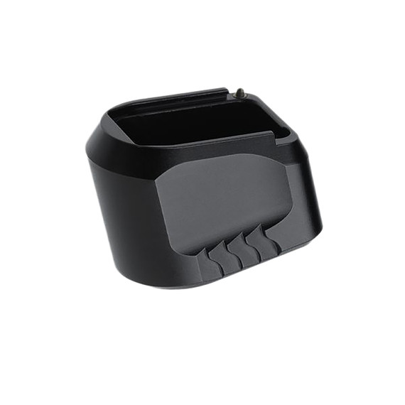 Tyrant CNC TDMPMAGEXFSBLK Magazine Extension 9mm/40 S&W Fits S&W M&P Full-Size Black Aerospace Grade Aluminum