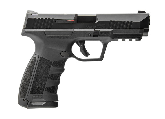 Dickinson LLC RA9B RA9 9mm Luger 17+1 4.25 Black Steel Barrel, Serrated Aluminum Slide, Poly Frame w/Acc Rail, Pistol