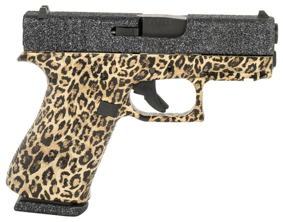 Glock PX4350204NTC G43X Sports South Exclusive Sub-Compact Frame 9mm Luger 10+1 3.41 Black GMB Barrel, Twilight Cerakote Serrated Steel Slide, Cheetah Cerakote Poly Frame w/Beavertail, Ambi, Pistol
