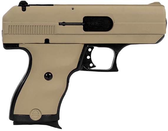 Hi-Point 916FDE C9 9mm Luger 8+1 3.50 Black Stainless Steel Barrel, Flat Dark Earth Steel Serrated Slide & Poly Frame, Flat Dark Earth Plastic Grip, Right Hand, Pistol