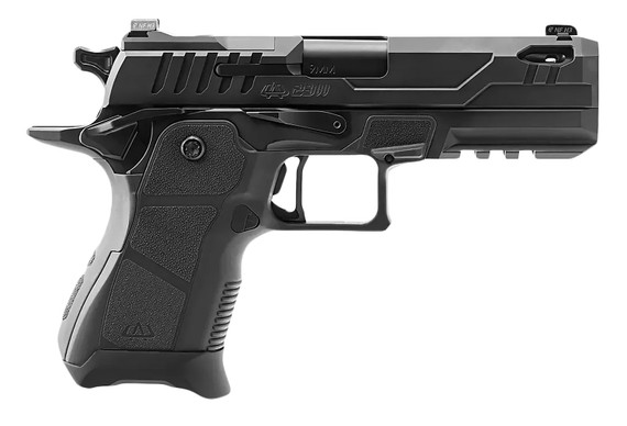 Oa Defense OA2311CPROKITBLKPRT15 2311 Pro w/Kit Compact Frame 9mm Luger 15+1 4.25 Black DLC Ported Barrel, Black Lightening Cut/Optic Cut/Serrated Stainless Steel Slide, Black Aluminum Frame w/Pic Rail, Black Modular Grip, Ambi, Pistol
