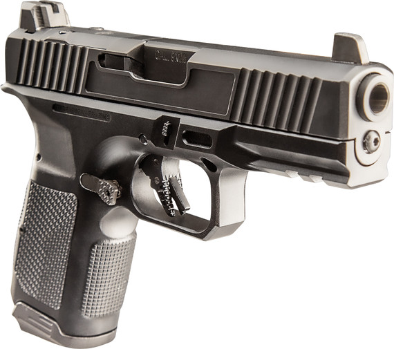 Rock Island 56621 STK200 9mm 15rd 4 Black DLC Slide Black Anodized Frame Black G10 Grip, Pistol