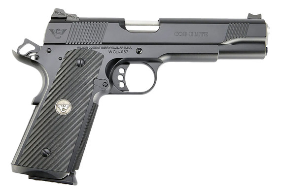 Wilson Combat CQBEFS-5 CQB Elite 45 ACP 8+1 5 Black Armor Stainless Steel G10 grip, Pistol