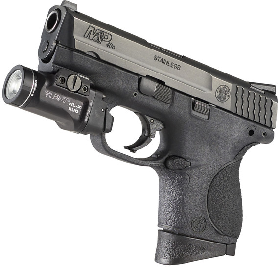Streamlight 69505 TLR-7 HL-X SUB USB Black 6000 Series Aluminum 1913 1000 Lumens