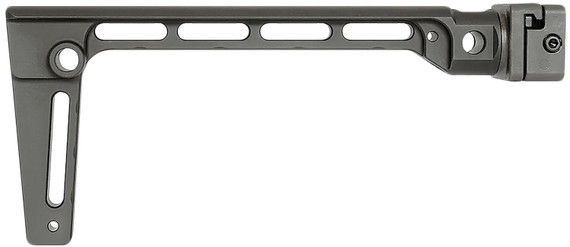 Midwest Industries MIARMSF Arm Brace Side Fold Stock Black 6061 Aluminum Fixed, Stock