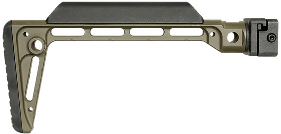 Midwest Industries MIMINSFODG Minimalistic Side Fold Stock ODG 6061 Aluminum Fold, Stock