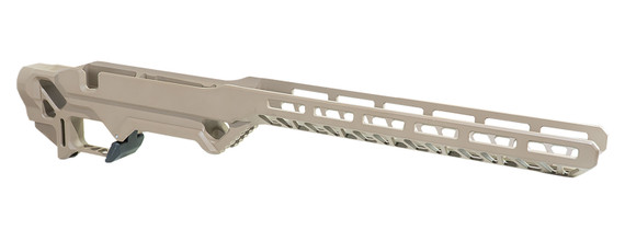 Timber Creek Outdoors ERCR7SAFDE Enforcer Rifle Chassis Flat Dark Earth Aluminum SA Rem700 Action Right