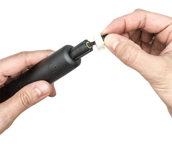 Otis FG2715 Star Chamber Cleaning Tool 5.56mm, Rifle Firearm 8-32 in Thread Steel Includes Cleaning Pads