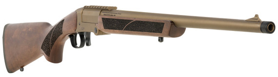 Gforce GFTXP4020Y GFTXP Youth 400 Legend 1rd 20 Bronze Cerakote Steel Barrel, Bronze Cerakote Pic Rail Steel Receiver, Fixed Walnut Wood Stock, Rifle