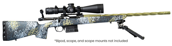 Horizon RF008S222216C13 Venatic 2023 22 Creedmoor 22 Spiral Fluted Threaded Barrel, Drilled & Tapped Receiver, Iota EKO X Carbon Fiber Stock, Rifle