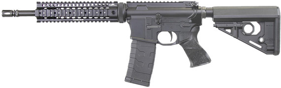 Larue Tactical LT1555612QUAD LT15 Quad Rail 5.56 30+1 12 Stealth Barrel Black Right Hand, Rifle