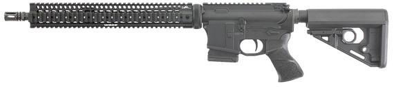 Larue Tactical LT1555616QUADLC LT15 Quad Rail 5.56 10+1 16 Stealth Barrel Black Right Hand, Rifle