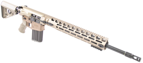 Larue Tactical LTMRGGS308W20FDE LT10 MRGG MLOK 308 Win 20+1 20 Stealth Barrel FDE Right Hand, Rifle