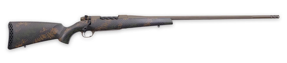 Weatherby MBC20N7MMPR6B Mark V Backcountry 2.0 7mm PRC 3+1 26 Patriot Brown Cerakote Fluted Barrel, Patriot Brown Cerakote Drilled & Tapped Steel Receiver, Fixed Peak 44 Blacktooth Brown Sponge Pattern Black Carbon Fiber Stock, Right Hand, Rifle