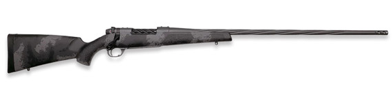 Weatherby MLW01N306SR6B Mark V Live Wild 30-06 Springfield 4+1 4+1 24 Carbon Gray Cerakote Fluted Threaded Barrel, Carbon Gray Cerakote Drilled & Tapped Steel Receiver, Fixed Black w/Gray Accents Poly Stock, Right Hand, Rifle