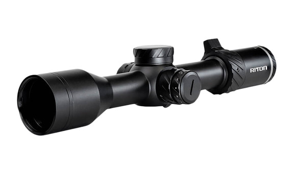Riton Optics 5P212ASI24 5 Primal Black 2-12x 44mm 30mm Tube Illuminated RDH Reticle