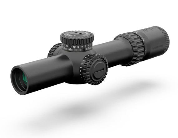 Swampfox Optics WAR16241GL Warhorse Green 1-6x24mm FFP