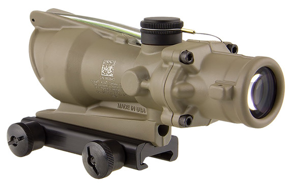 Trijicon TA31C100380 ACOG 4x32mm Crosshair Reticle FDE