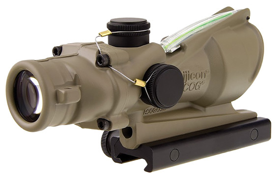 Trijicon TA31D100367 ACOG 4x32mm Horseshoe Reticle FDE